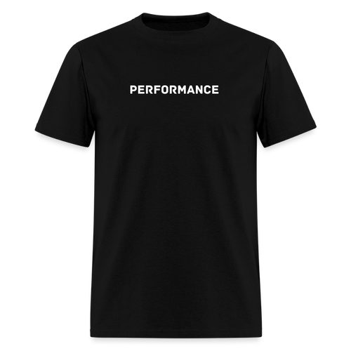 Performance — Men's T-Shirt | WHITE GILDAN 5000 - black